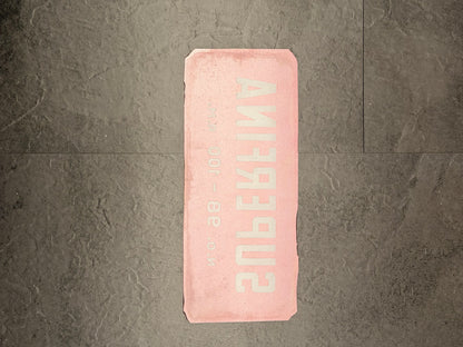 Vetrofania originale Benzina Superfina