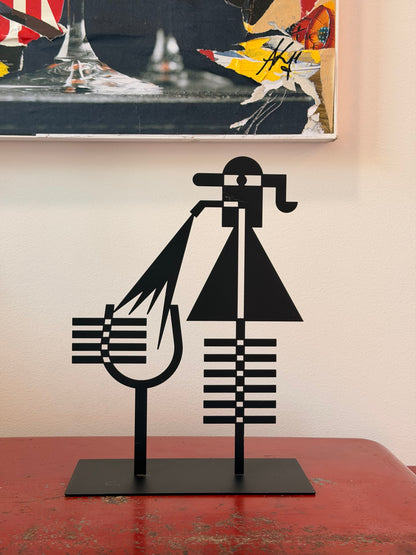 Statua in ferro decorativa - Fortunato Depero