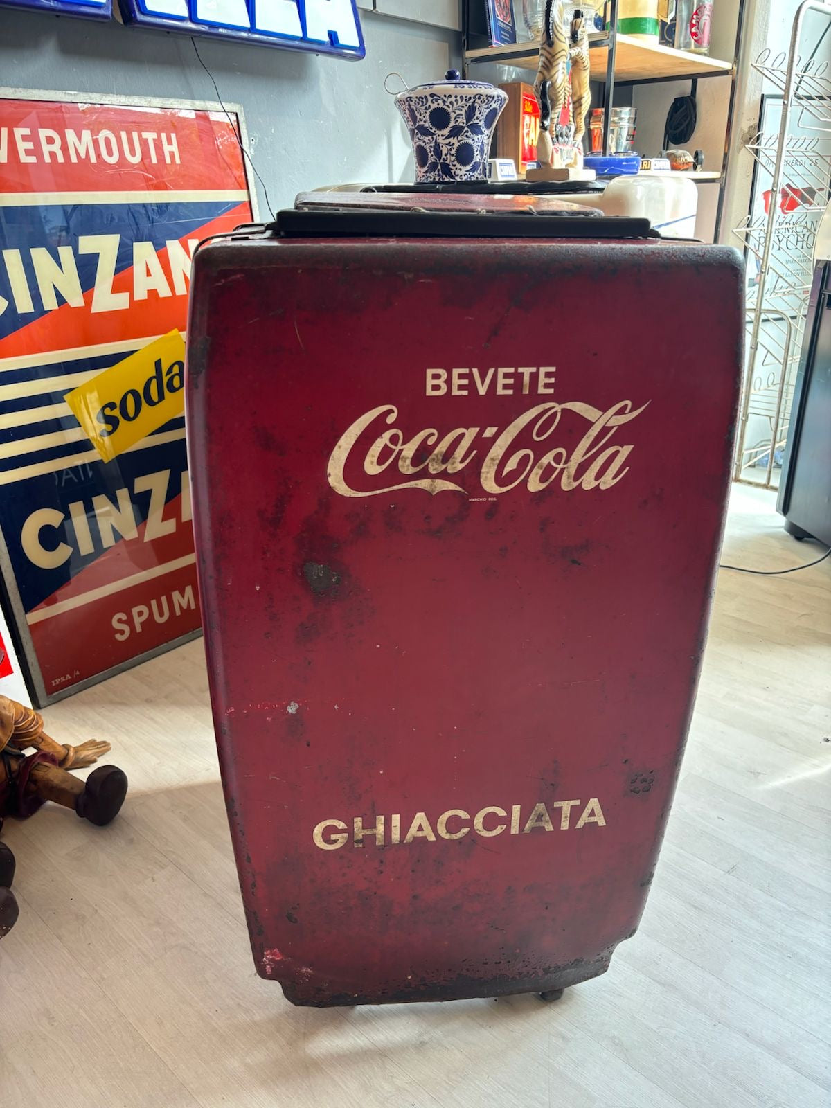 Ghiacciaia pozzetto Coca Cola Majestic