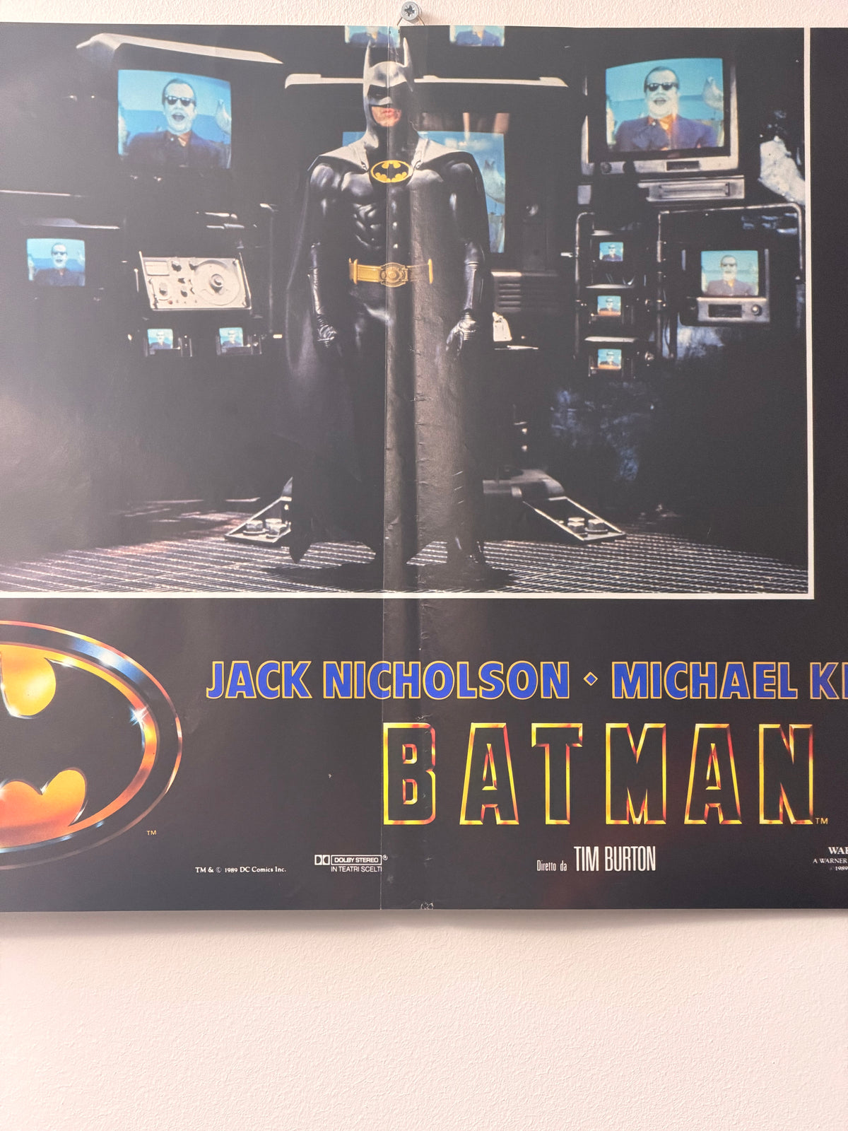 Fotobusta di cinema - Batman - Jack Nicholson - Tim Burton