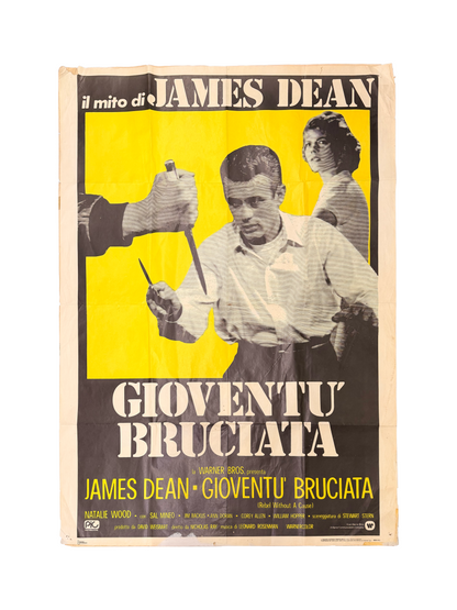 Manifesto di cinema - Gioventù Bruciata