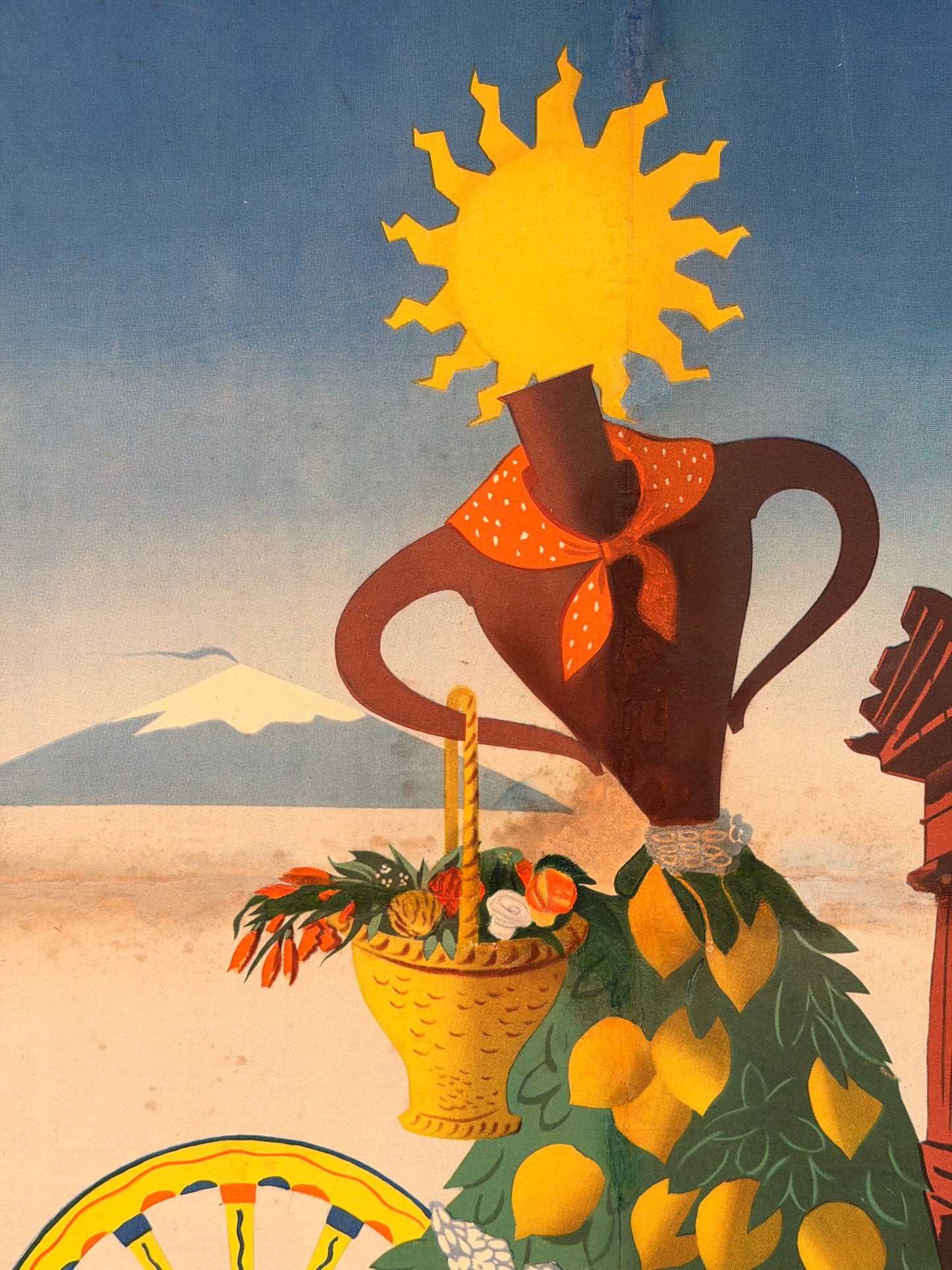 Manifesto pubblicitario originale - Sicilia