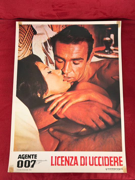Fotobusta di cinema - 007 Licenza per uccidere