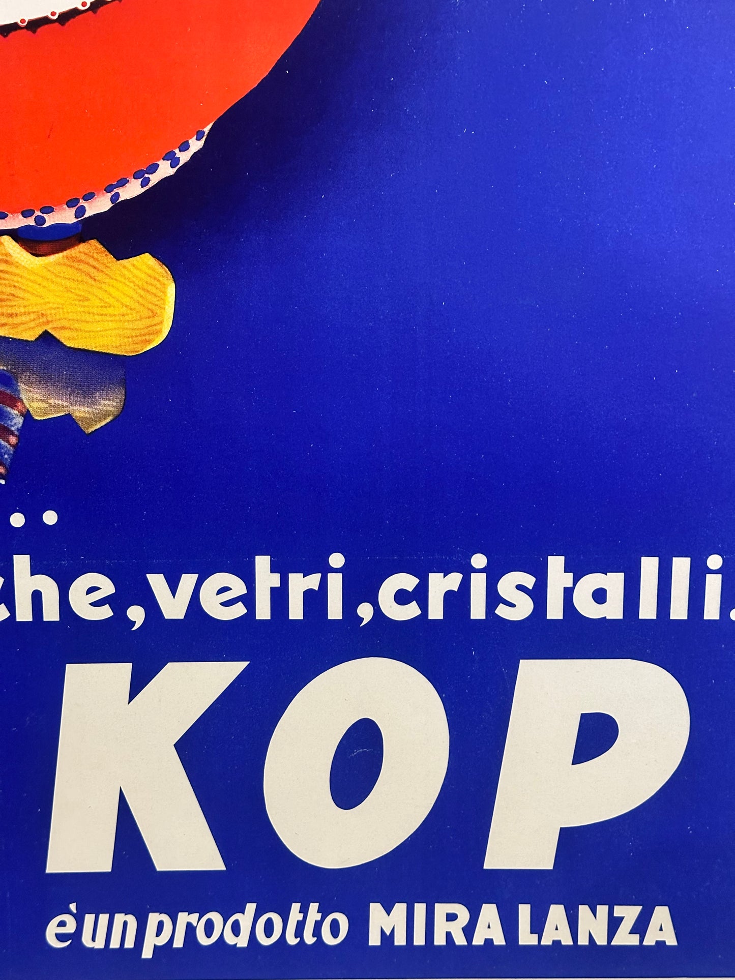 Manifesto pubblicitario originale - KOP Miralanza