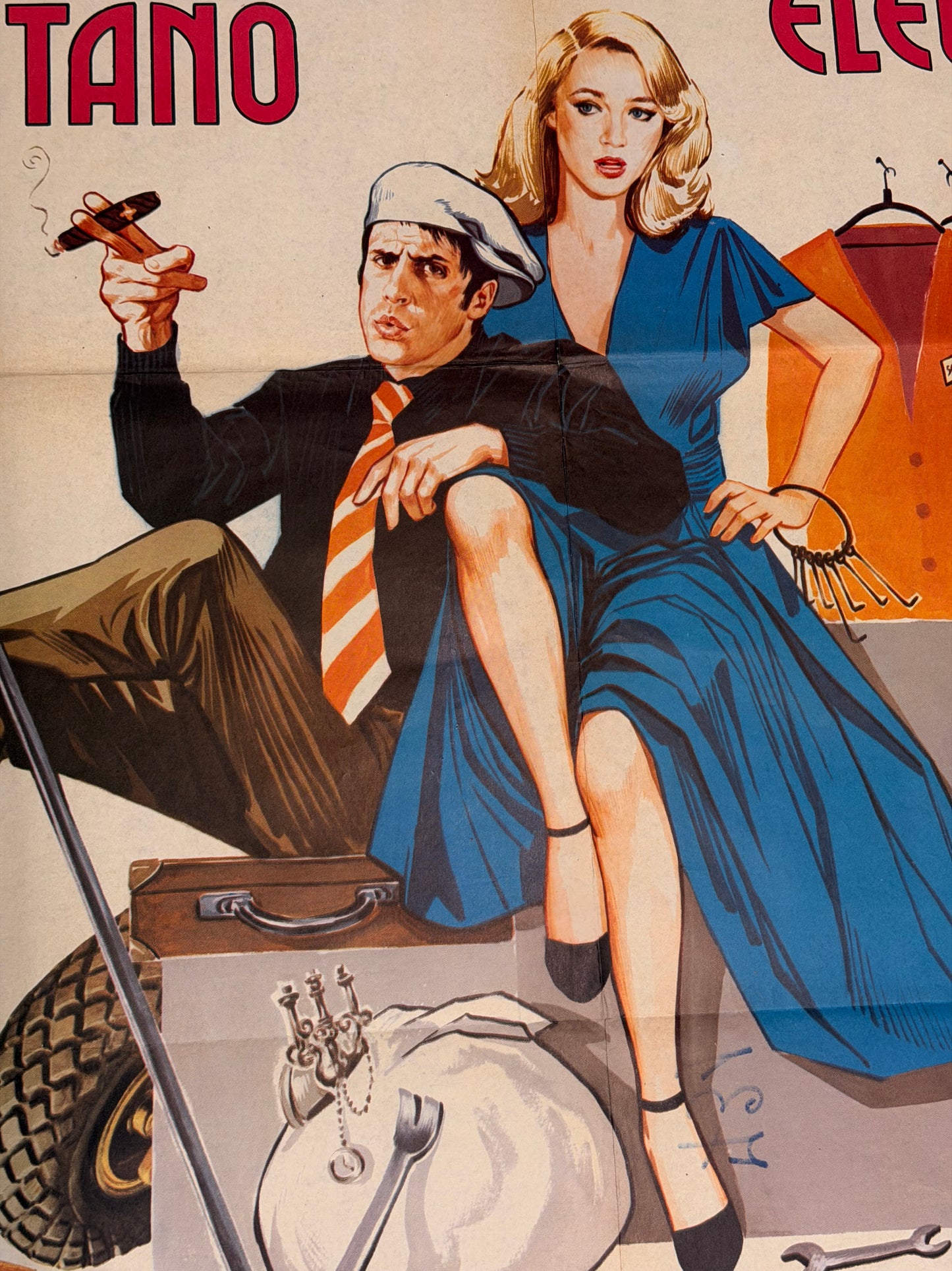 Manifesto di cinema - Mani di Velluto - Adriano Celentano