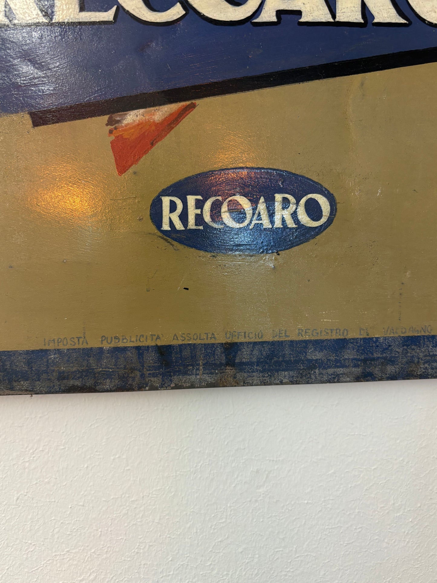 Insegna Litografata Chinotto Recoaro