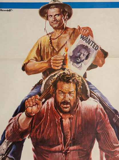 Manifesto di cinema - La collina degli stivali - Bud Spencer e Terence Hill