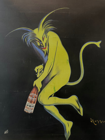 Manifesto pubblicitario originale - Maurin Quina