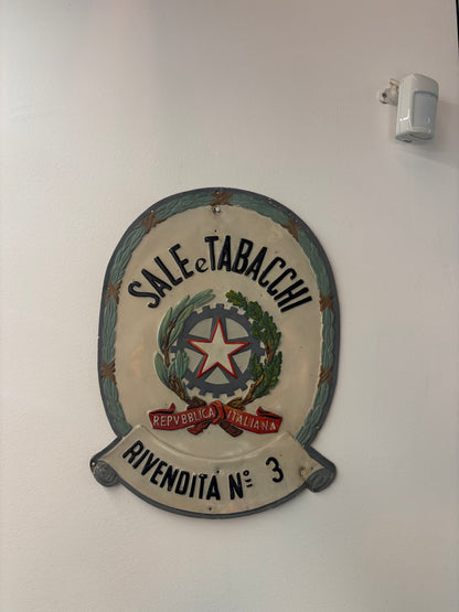 Insegna Litografata Sali e Tabacchi