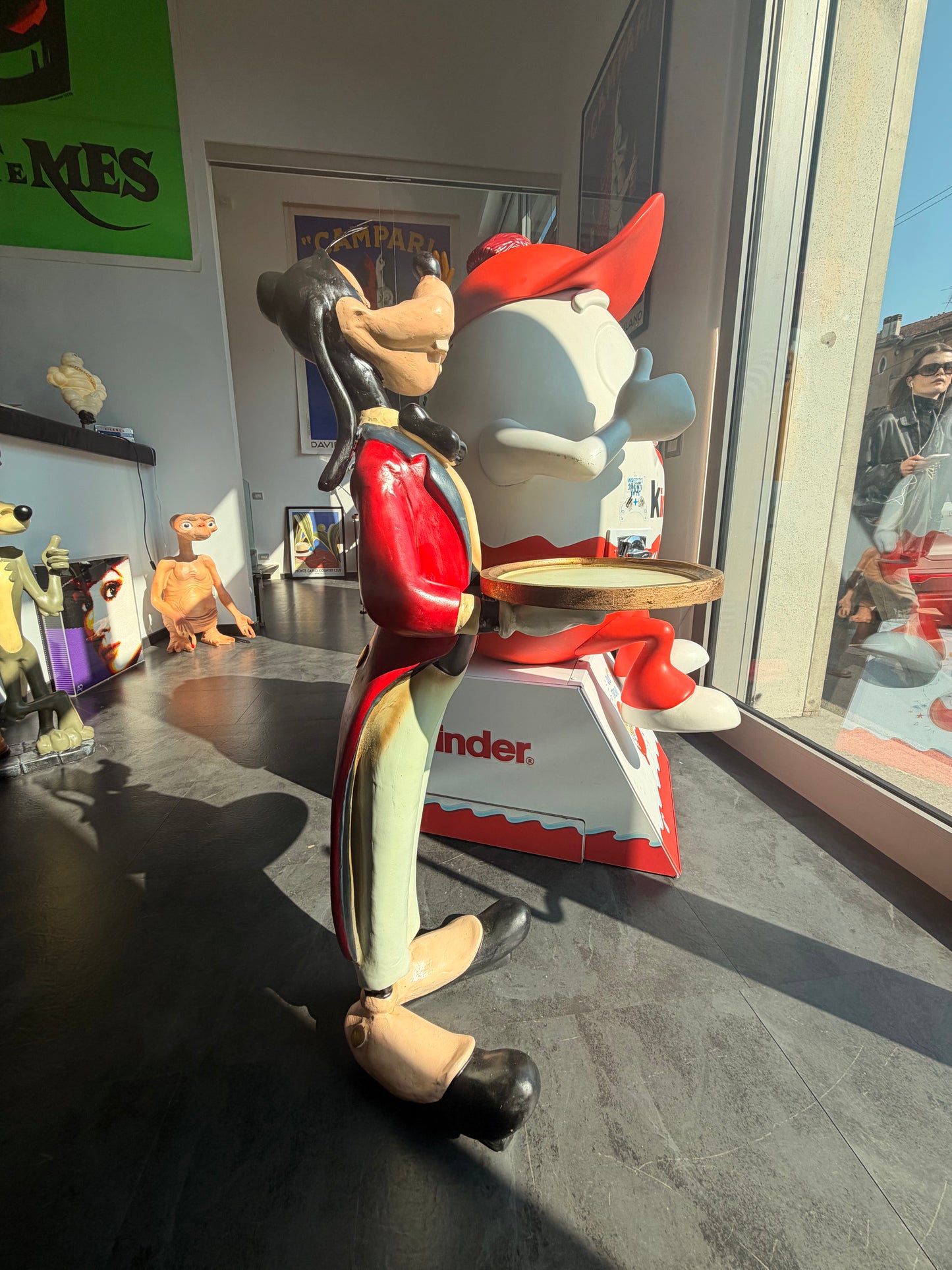 Statua originale Disney - Pippo Maggiordomo