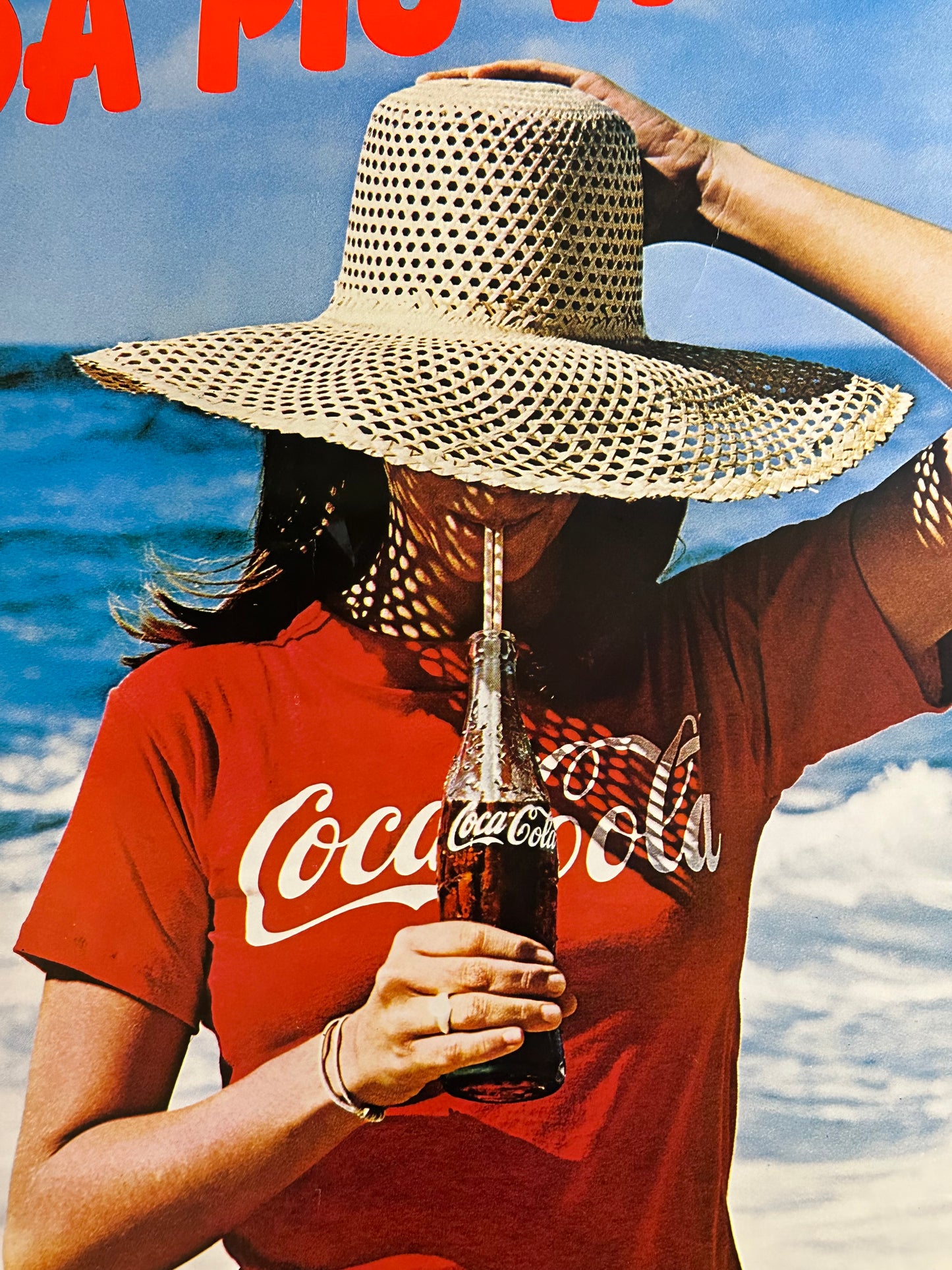 Manifesto pubblicitario originale - Coca Cola