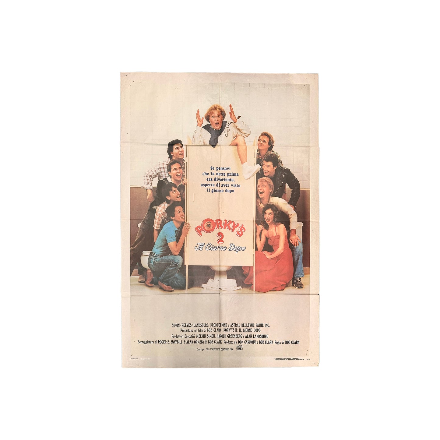 Manifesto originale di cinema - Porky's 2