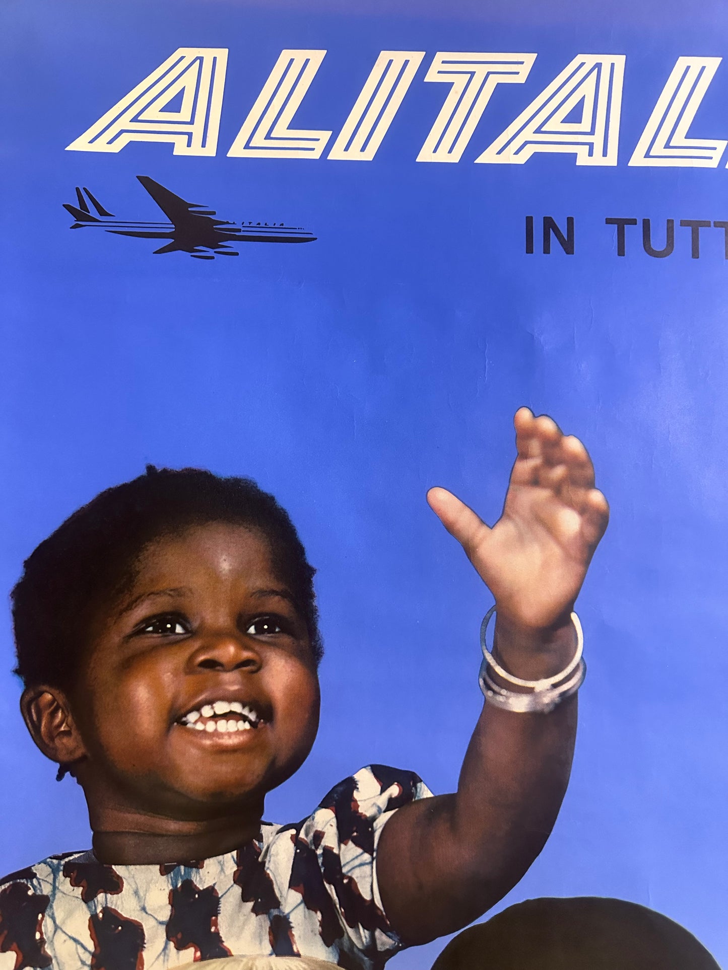 Manifesto pubblicitario originale - Alitalia