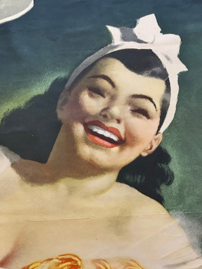 Manifesto pubblicitario originale - Pasta combattenti