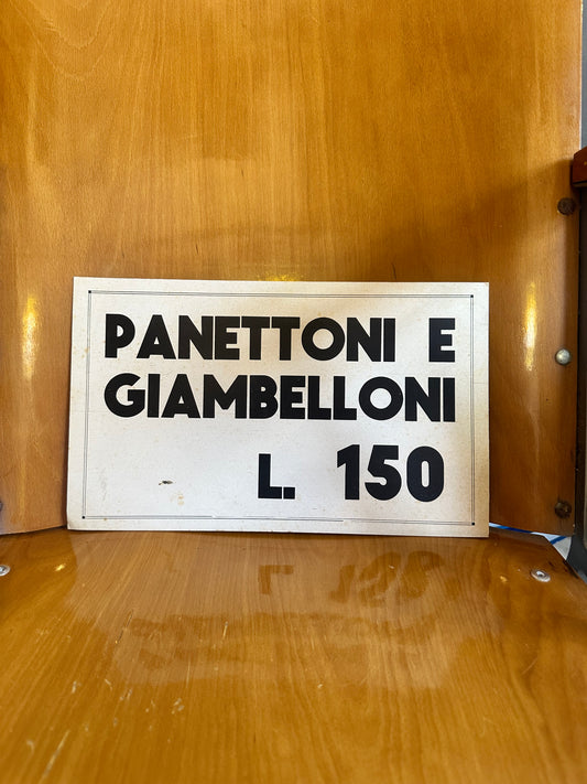 Cartonato pubblicitario - Panettone
