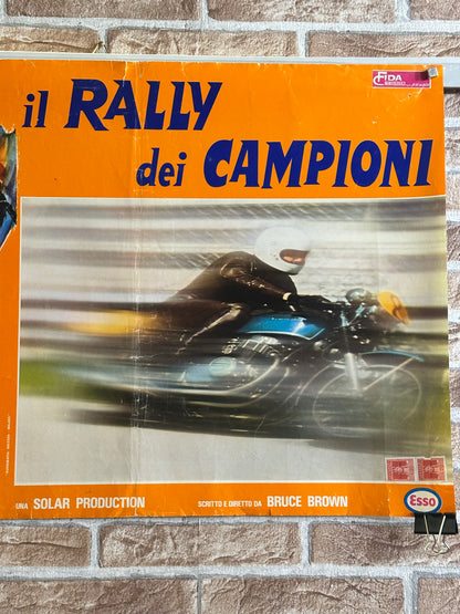 Manifesto originale di cinema - Il Rally dei Campioni - Steve McQueen