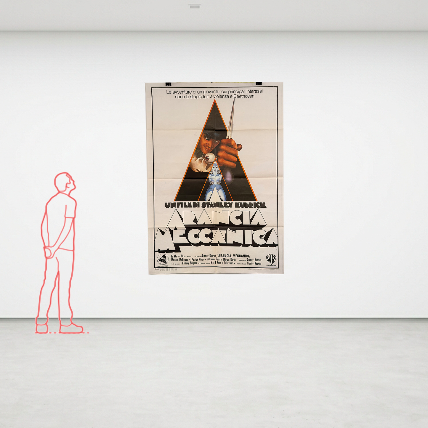 Manifesto di cinema - Arancia Meccanica