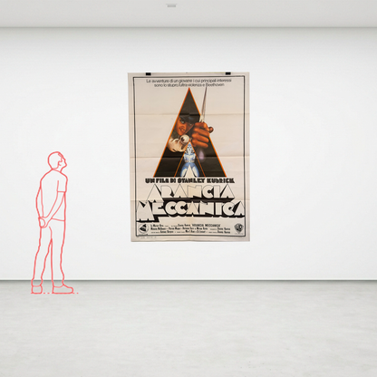 Manifesto di cinema - Arancia Meccanica