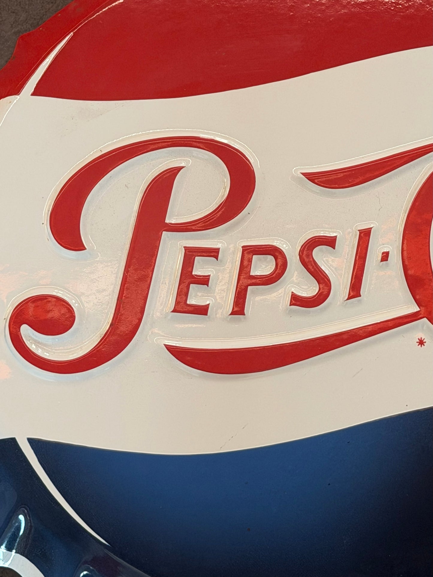 Bottone smaltato originale - Pepsi Cola