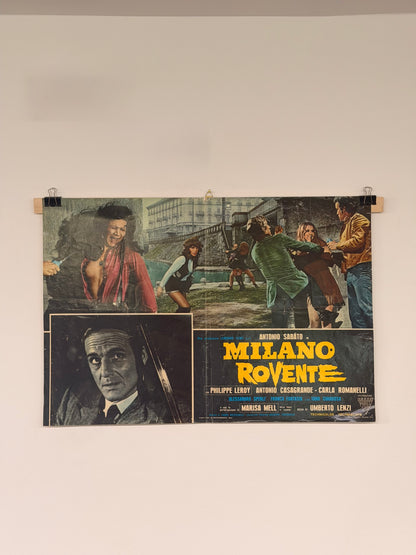 Fotobusta di cinema - Milano Rovente