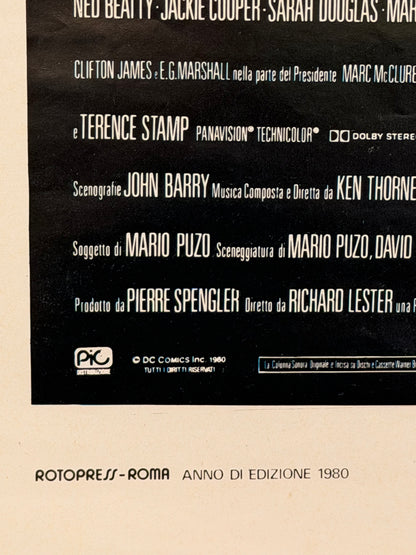 Locandina di cinema - Superman II