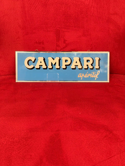 Vetrofania originale - Campari Aperitif