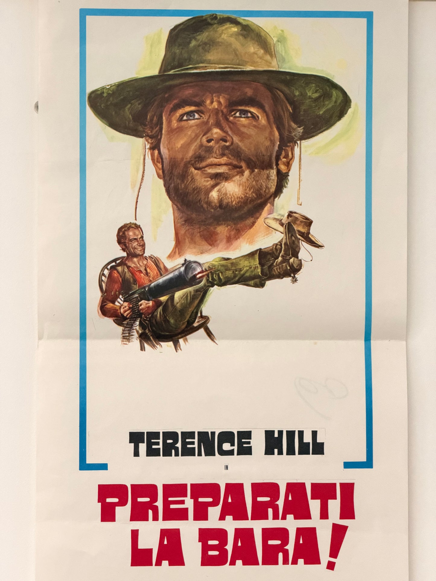 Locandina di cinema - Preparati la bara - Terence Hill