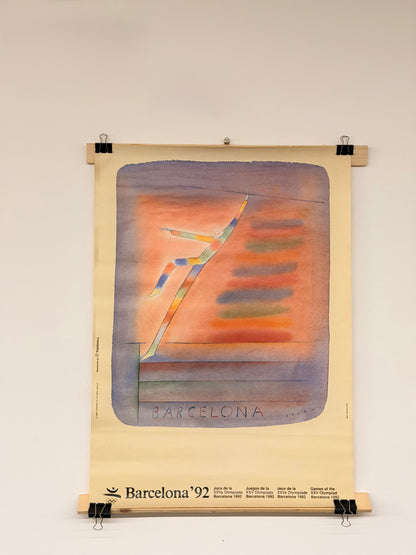 Manifesto pubblicitario originale - Barcelona ‘92