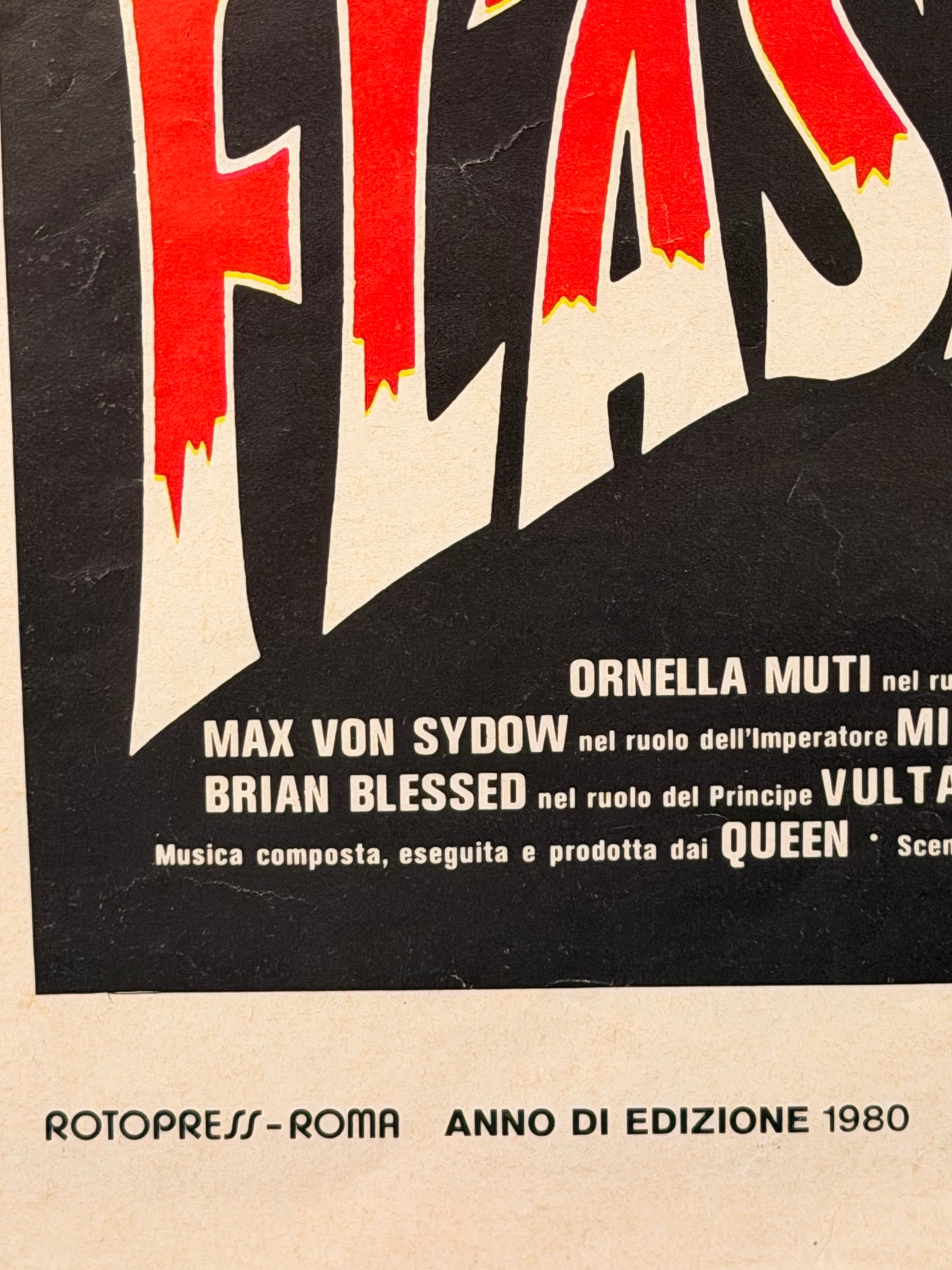 Locandina di cinema - Flash Gordon