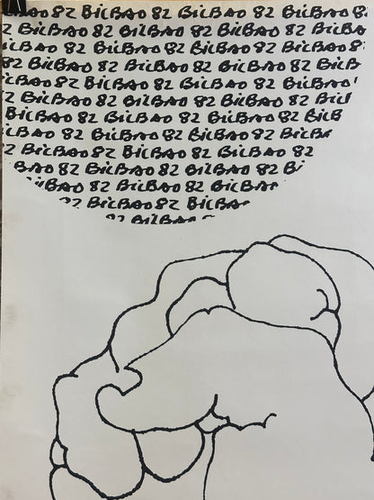 Manifesto pubblicitario originale - Mondiale Spagna 82