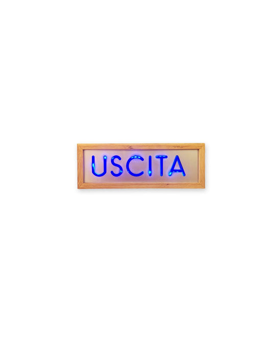 Insegna luminosa - Uscita