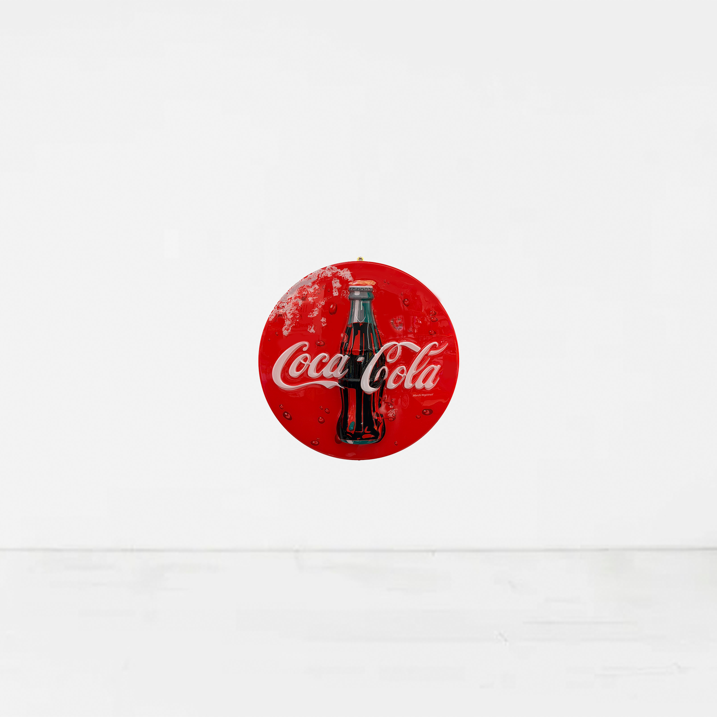 Bottone luminoso Coca cola