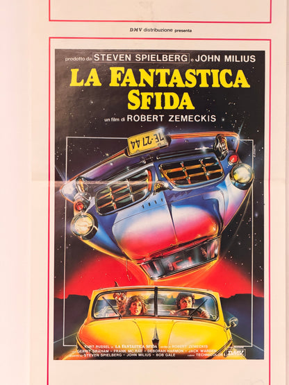 Locandina di cinema - La fantastica sfida (Steven Spielberg)
