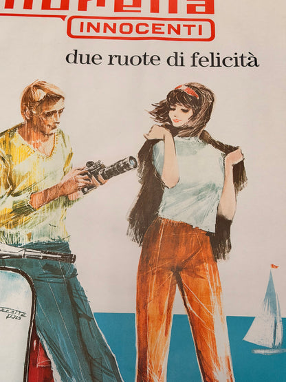 Manifesto pubblicitario originale - Lambretta innocenti
