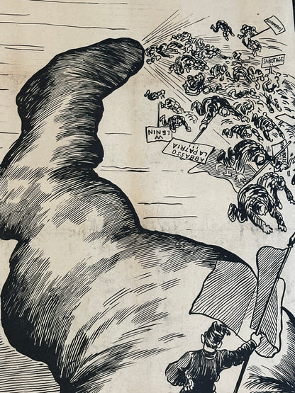 Manifesto politico originale - Partito Nazionale Fascista