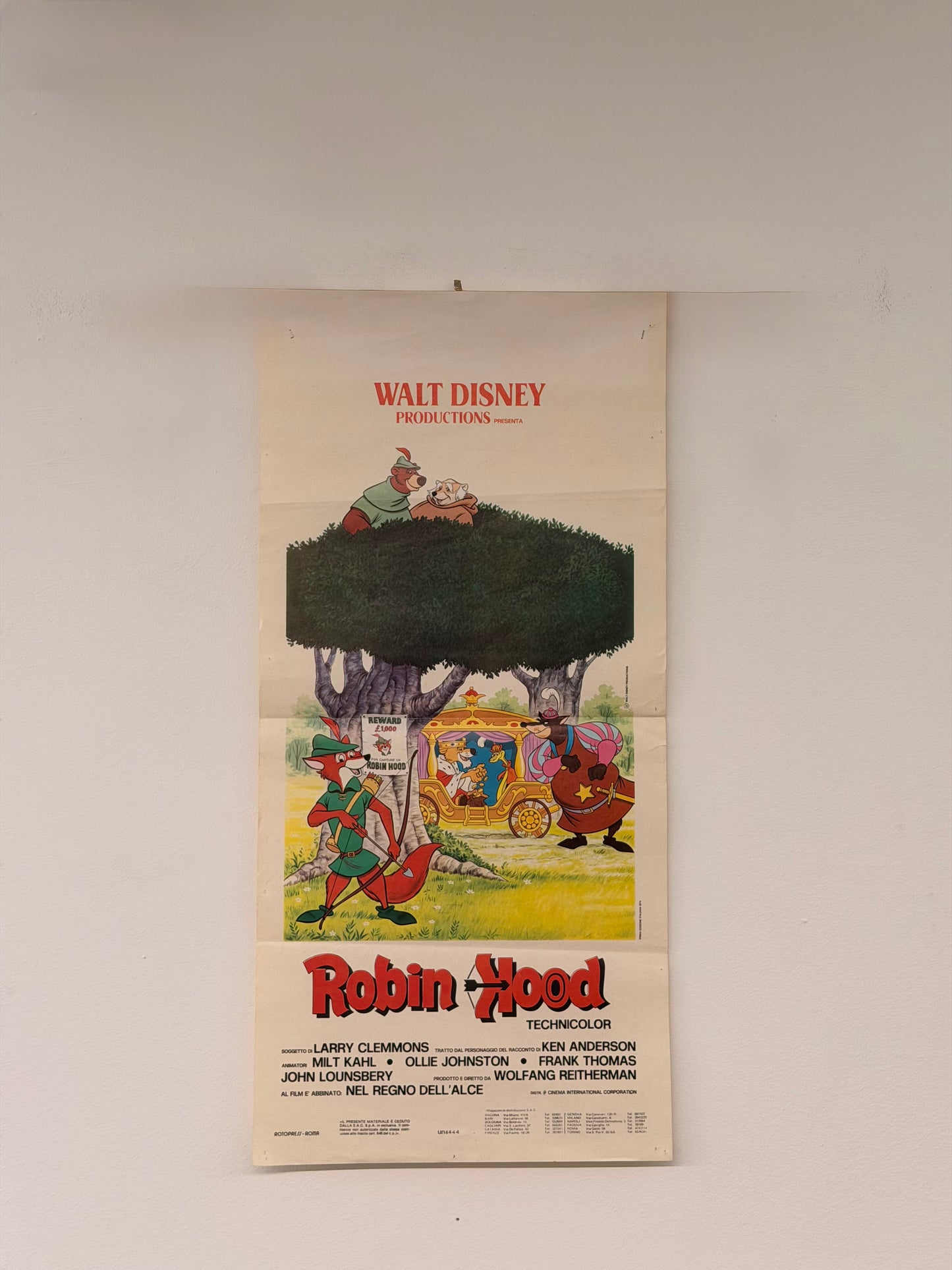 Locandina di cinema - Robin Hood