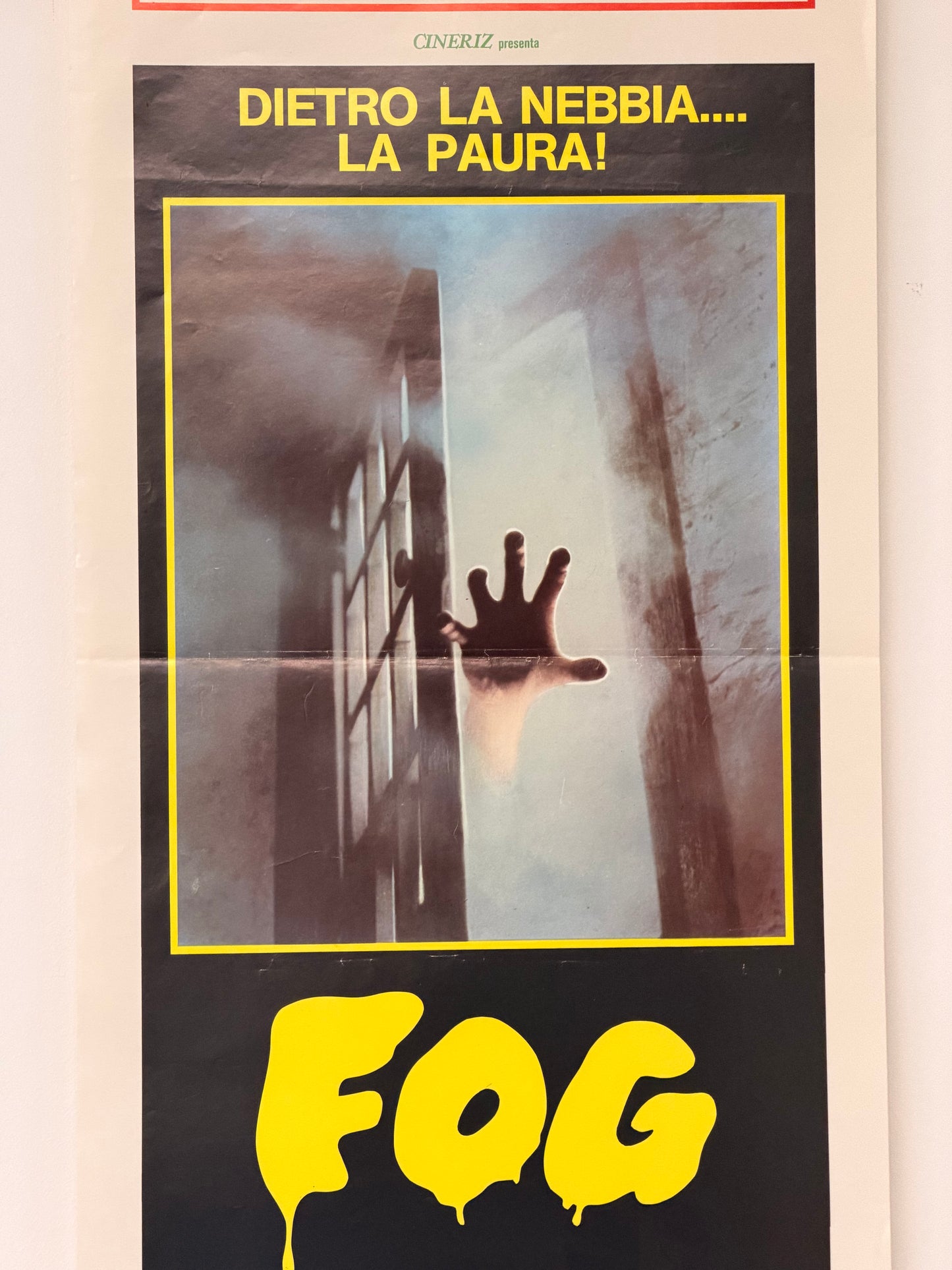 Locandina di cinema - Fog, dietro la nebbia la paura (Carpenter)