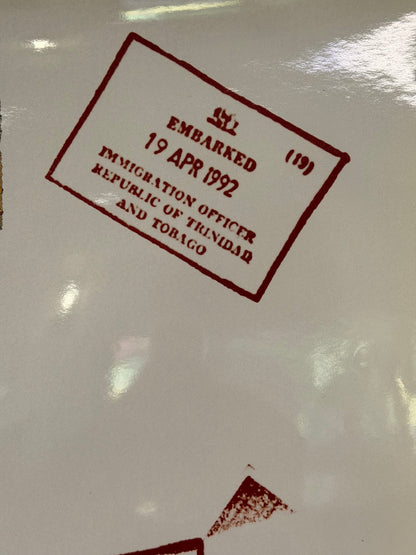 Manifesto pubblicitario originale - Campari Red Language