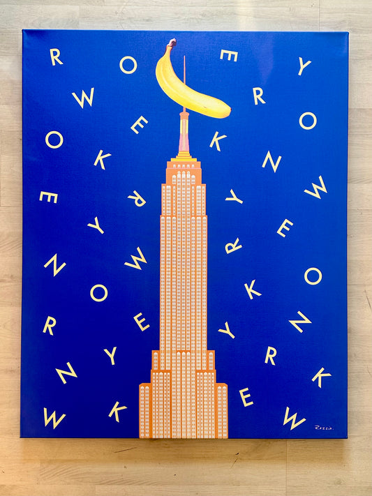 Razzia | Manifesto pubblicitario - New York King Kong Empire State Building