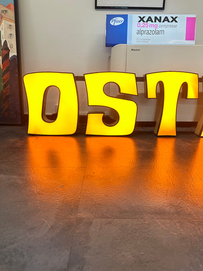 Insegna luminosa originale - Osteria