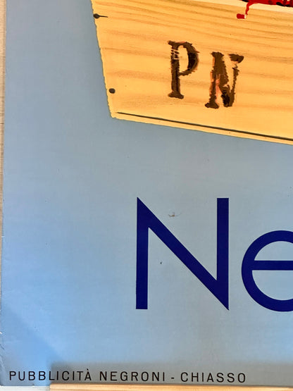 Manifesto pubblicitario originale -  Negronetto