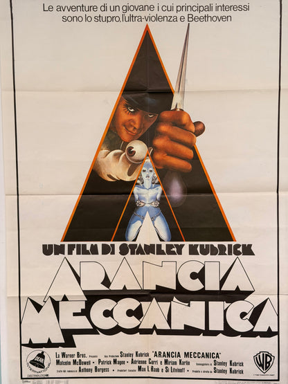 Manifesto di cinema - Arancia Meccanica