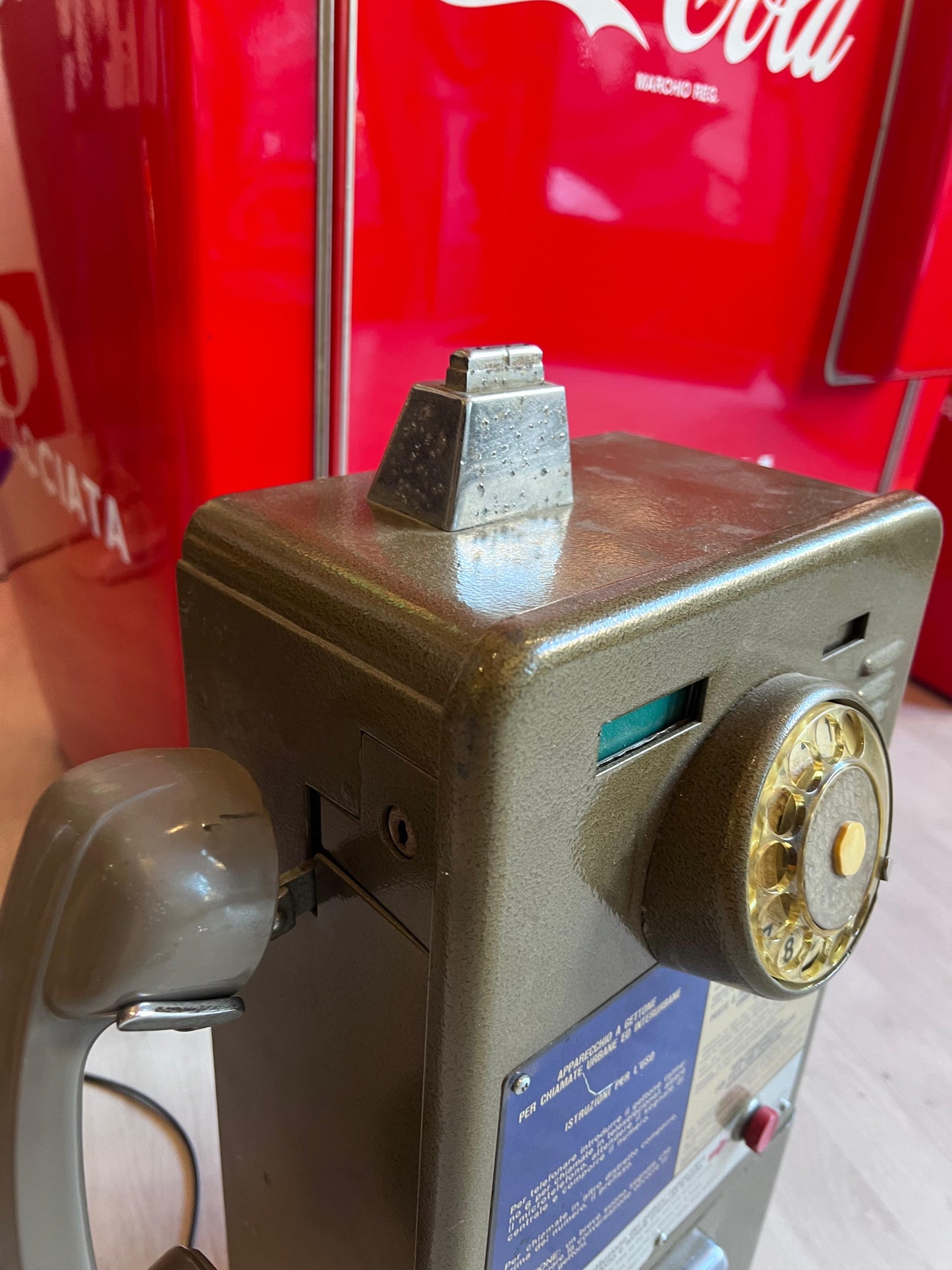 Telefono a gettoni originale