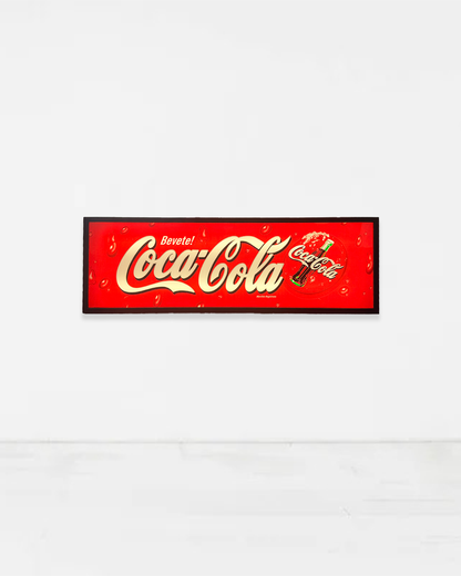 Insegna luminosa originale - Bevete Coca Cola