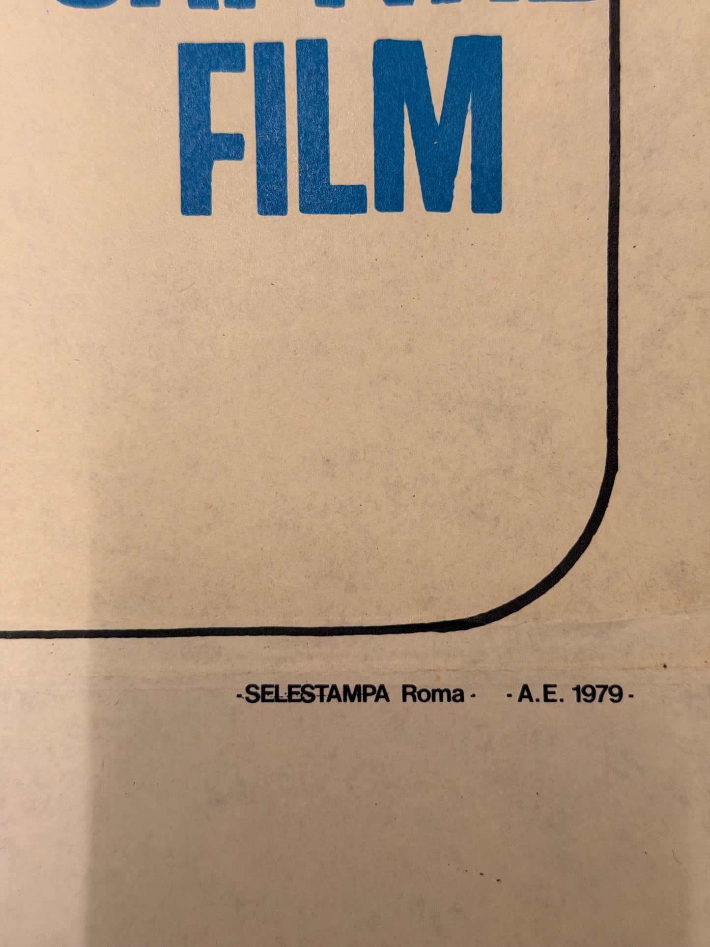 Manifesto di cinema - Mani di Velluto - Adriano Celentano