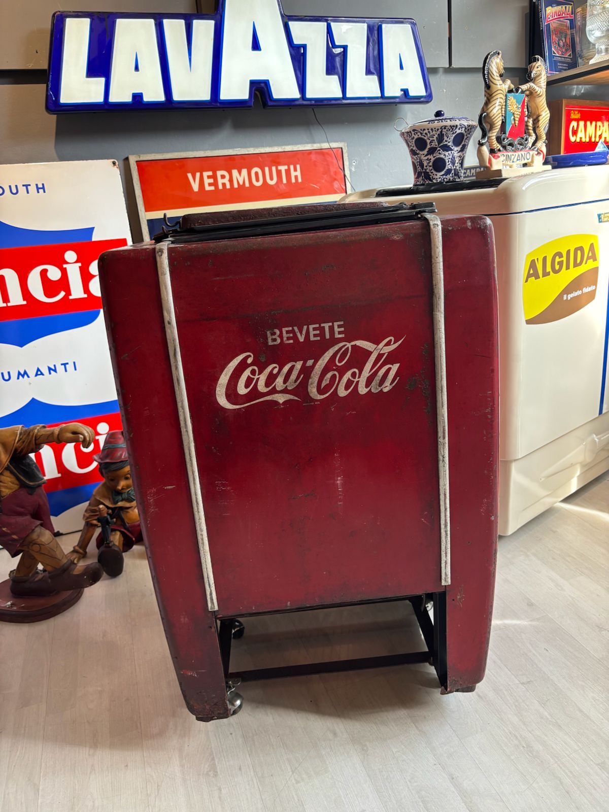 Ghiacciaia pozzetto Coca Cola Majestic
