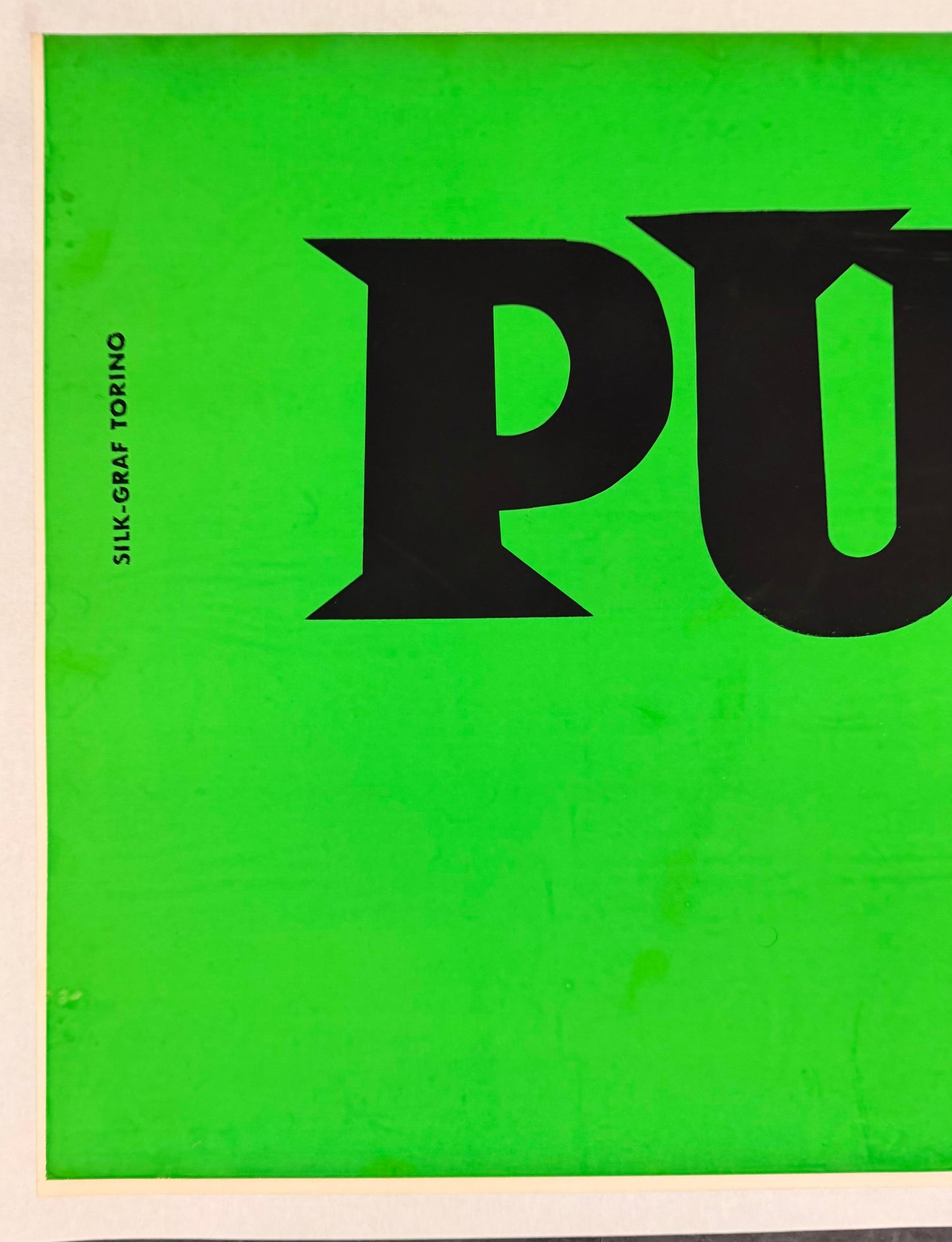 Manifesto pubblicitario originale - Punt e Mes