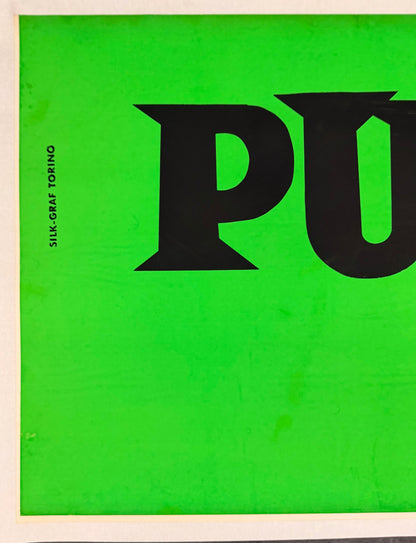 Manifesto pubblicitario originale - Punt e Mes