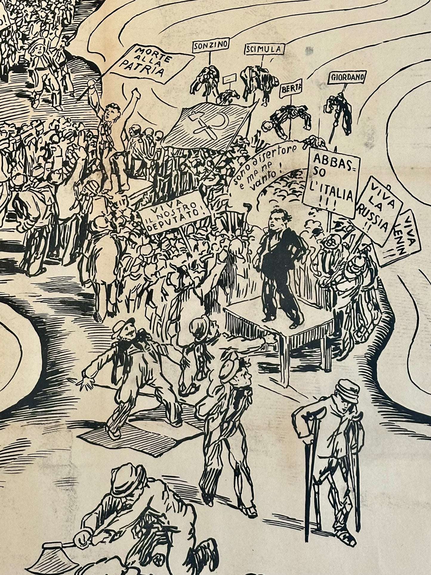 Manifesto politico originale - Partito Nazionale Fascista