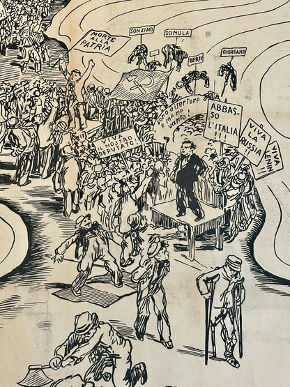 Manifesto politico originale - Partito Nazionale Fascista